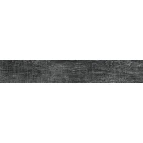 Carrelage sol / mur effet bois 20x120 cm ARTWOOD BLACK(vendu par boite de 1.44m2) (1/4)