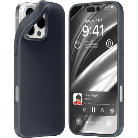 Mercury Soft iPhone 16 Pro Max 6,9 Zoll blau/mitternachtsblau