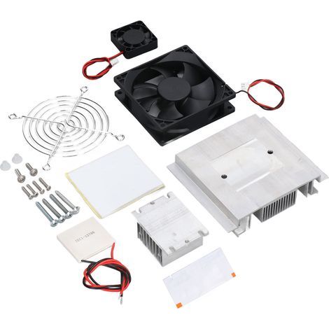Kühlaggregat-Set mit Doppelkern-Lüftersystem für Geräte, 70 W, 4–6 A (1/5)