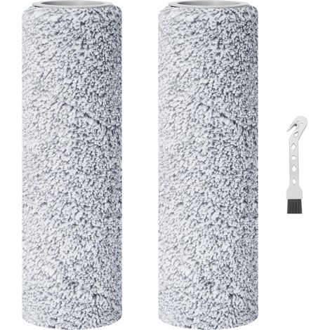 2 Lingettes Roller pour ECOVACS DEEBOT X8 PRO Omni / X8 Omni / T80 Omni / X9 Pro Omni Robot Aspirateur, rouleaux de nettoyage pour Robot Aspirateur (1/5)