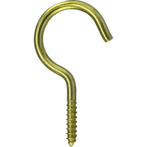 Occhioli aperti per legno ottone 2,0x20 mm. - 5 pz.