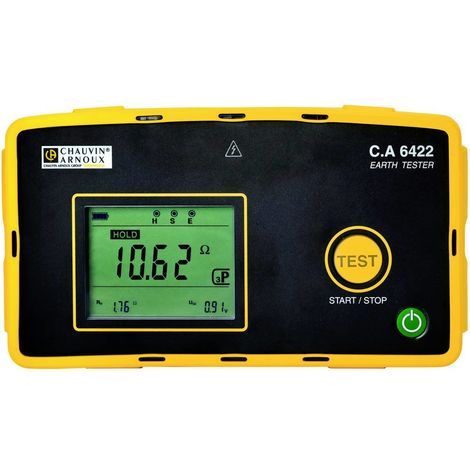 Testeur de résistance de terre Ca 6422 Chauvin Arnoux, LCD ( Prix pour 1 ) (1/5)