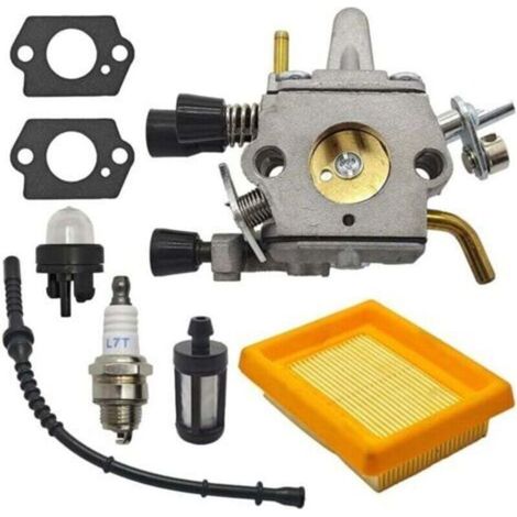 Filtre à air de carburateur adapté aux modèles FS400, FS450, FS480, SP400, C1Q-S34H, Remplacement du carburateur 41281200651 (1/3)