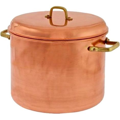 Kupfertopf mit Griffen 30 cm - Perfekt für die Zubereitung von köstlichen Gerichten