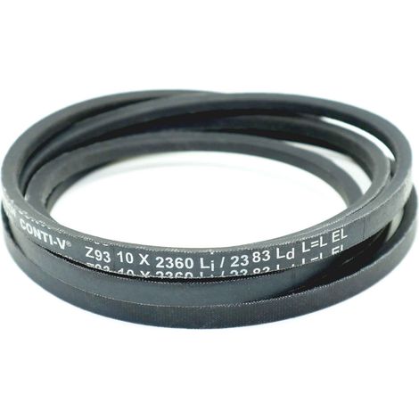 Courroie trapézoidale lisse Contitech Conti V Z93 10 x 2360 Li / 2383 Ld