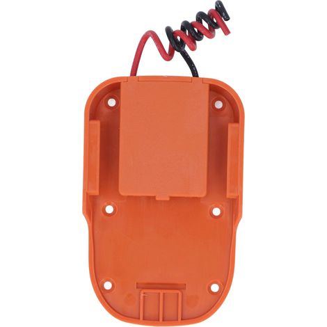 Batterieadapter-Konverter 18V ABS Lithium-Batterieadapter mit 12 AWG Kabel für RC Spielzeug Elektrofahrräder (1/5)