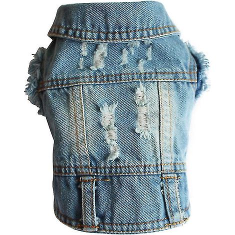 1 gilet en denim pour chien (1/3)