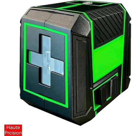 Niveau Laser Croix Vert Auto-Nivelant, Compact et Précis pour Bricolage (1/5)