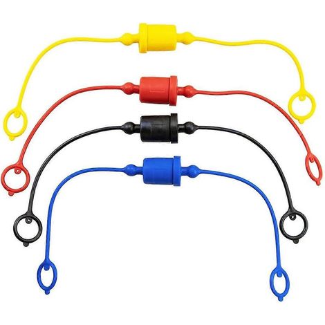 Couvercle de bouchon mâle et femelle pour coupleur rapide hydraulique, (-A 1/4 pouce)-- (1/5)