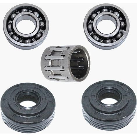 Kit de joint d'huile de vilebrequin de vilebrequin pour Husqvarna 340 340E 345 345E 350 Pièces pour scie à chaîne EPA 503932301 503932302 (1/5)
