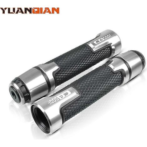 Poignées de guidon réglables CNC pour Honda CB500F (2013-2018) - Couleur argent (1/5)
