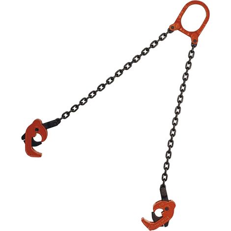 2 crochets chaîne de baril lève-tambour chaînes de levage de tambour industrielles robustes outil accessoires industriels stables pratiques (1/5)