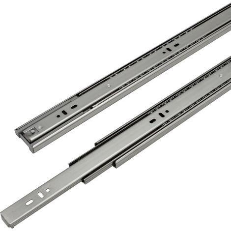 Swanew – Coulisses de tiroir à sortie totale 400mm – Charge lourde 35kg – Système softclose – Lot de 10 paires – Acier laminé à froid (1/5)