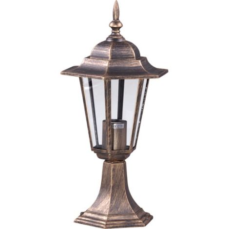 Lampione da giardino Kaja Standard K5009S nero oro (1/2)