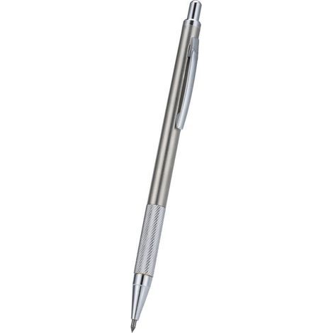 Diamant Coupe-verre Verre, Outillage à main Pointes à Outil de Coupe Tungstène Acier Stylo Pointe Portable pour Verre Céramique Plaque Argent or(Argent) (1/5)