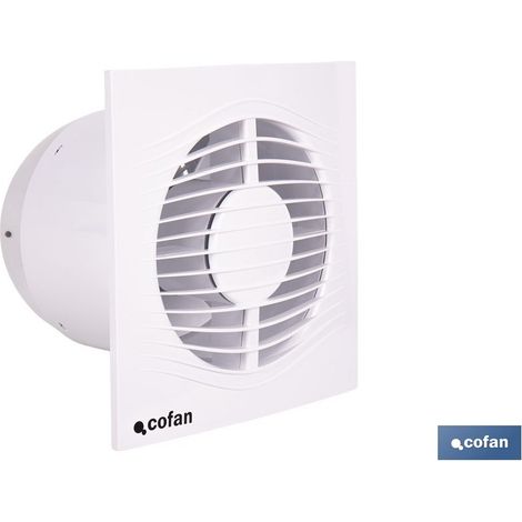 Extractor de aire axial silencioso 10 W 170 x 151 mm Ø125 mm (1/4)