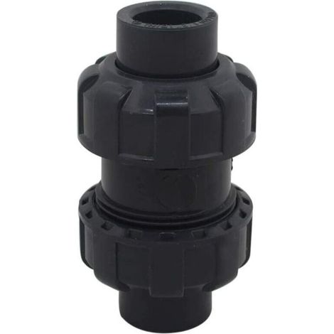 Clapet anti retour a boule 20 25 32 40 50 63mm clapet piscine clapet antiretour anti refoulement pvc vanne soupape anti retour (Diamètre intérieur 40mm)