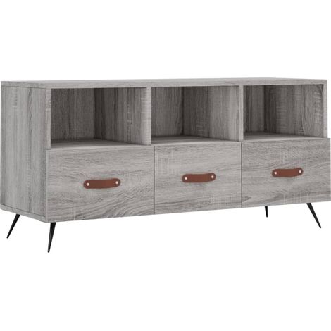 Maison Exclusive - TV-Schrank Grau Sonoma 102x36x50 cm Holzwerkst