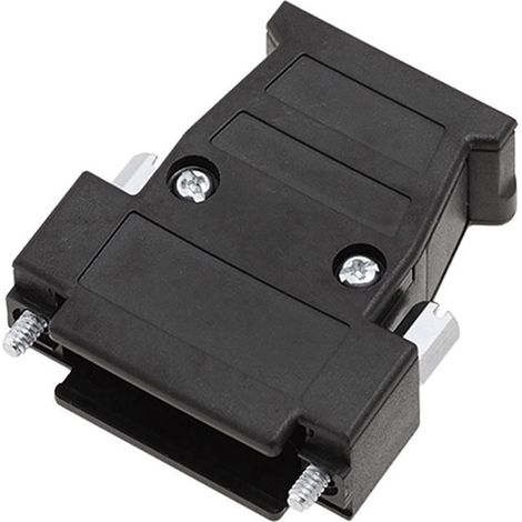 encitech D3PK09-P-SJS-K 1260-0101-01 D-SUB Gehäuse Polzahl: 9 Kunststoff 180 ° Schwarz 1 St.