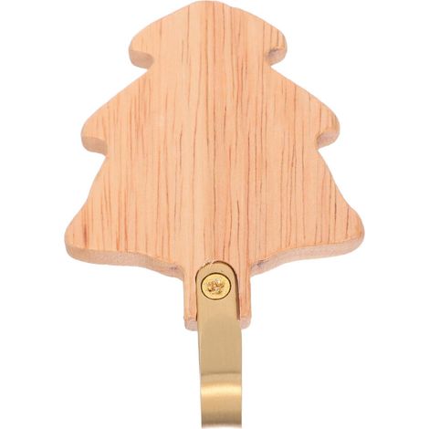 Patère décorative laiton, pour peignoir et décoration murale (1/5)