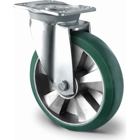 CASCOO Lenkrolle ø 200 mm Serie BAX7 Doppelkugellager K-Serie