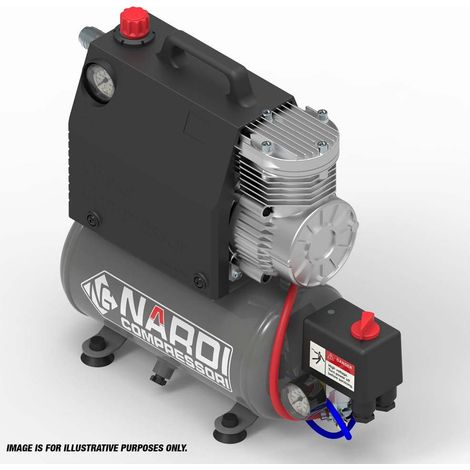 NARDI SILVERSTONE 2 12v/24v 5ltr Compressor - L41 x W15 x H39 cm