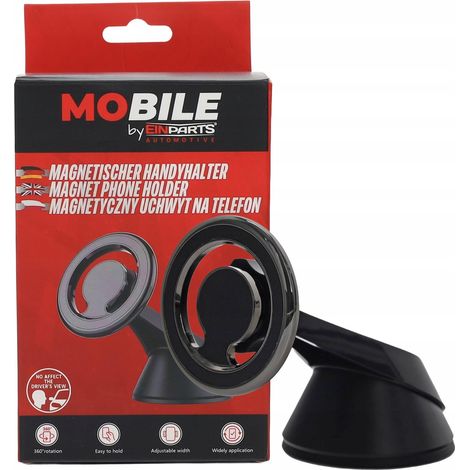 Support magnétique pour téléphone EPMOB19 avec ventouse (1/5)