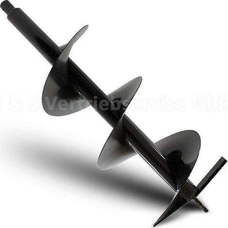 250mm Bohrer - Ersatzbohrer für Erdbohrer Pfahlbohrer Erdlochbohrer Erdbohrgerät