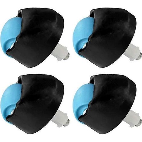 Lot de 4 roues de rechange universelles pour aspirateurs robots (1/4)