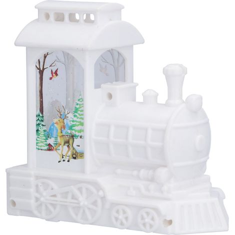 Lumière Décorative de Noël LED Guirlande Blanche Élan Originale Veilleuse Sécurisée Fête Maison Anniversaire (1/5)