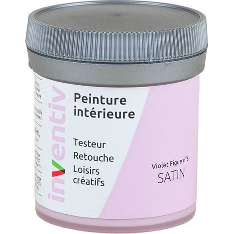 Testeur Peinture Intérieure Satin Violet Figue 6 - INVENTIV