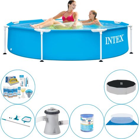 Intex Piscine Tubulaire Ronde - 244x51 cm - 6-pièces  S20401 (1/5)