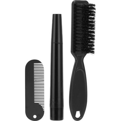 Bartstift-Set für Herren mit 4 Borsten, wasserfest und schweißresistent, inklusive Nylonbürste zum Ausfüllen des Bartes. (1/5)
