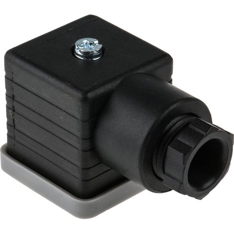Connecteur pour électrovanne, Femelle, 3P+E, Montage sur câble 10A, 250 V c.a., PG11 ( Prix pour Paquet de 5 ) (1/3)