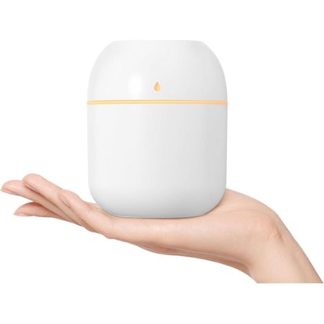 Petit humidificateur portable adapté aux voitures, aux bureaux et aux chambres fonction d'arrêt automatique (220 ml). (1/5)