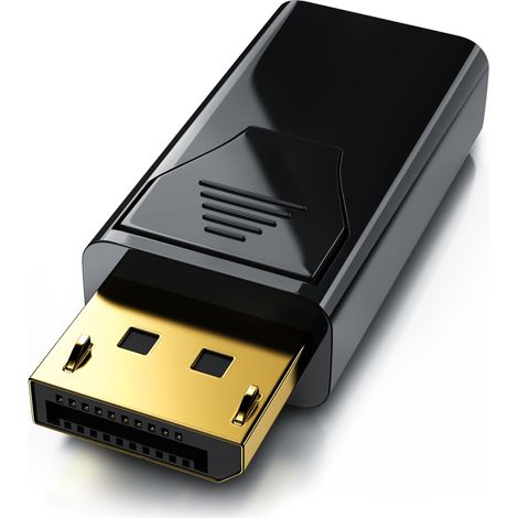 CSL - DisplayPort auf HDMI Adapter - DP 1.2 4K Ultra HD 4K x 2K bei 30Hz - Full HD 1080p - 32 Bit True Color - 3D - HDCP - ideal für PC und MAC (1/5)