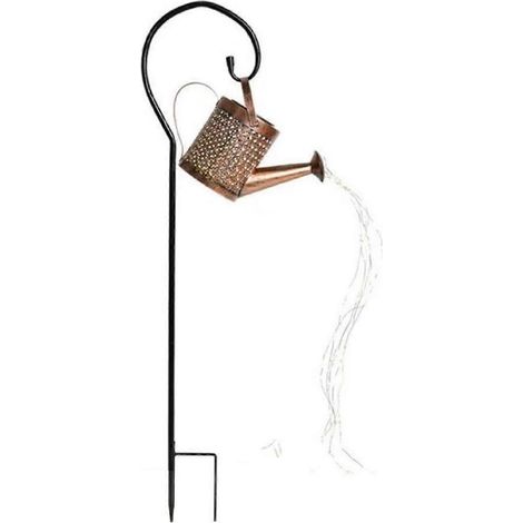 Lampe solaire Solaire Watering Can Lamp - IP44 étanche & Hollowed - pour Jardin cour & Patio Pelouse Allée (1/5)