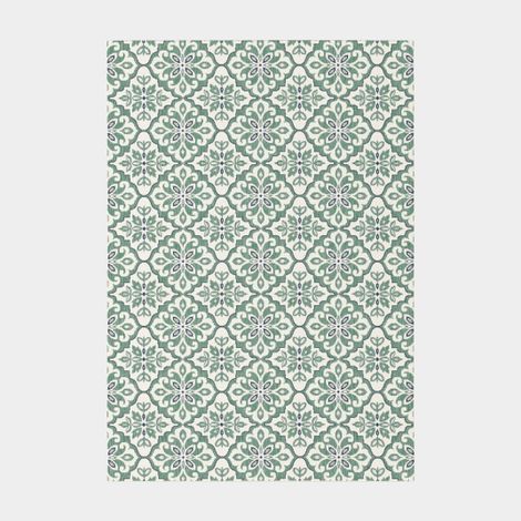 Tapis d'extérieur et intérieur - Madeleine - Vert céladon - 120 x 170 cm (1/3)