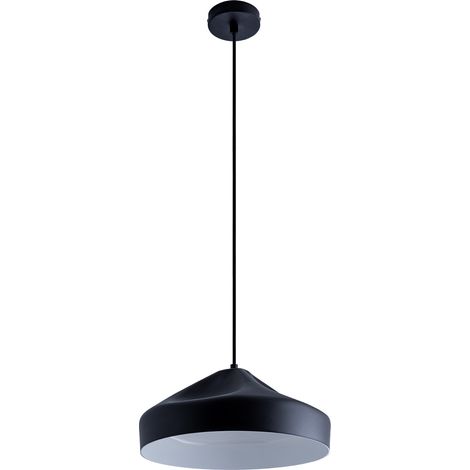 Paco Home Pendelleuchte Hängelampe Esszimmer Küchenlampe Hängend Esstischlampe Innen Weiß  Schwarz-Weiß,  Design T