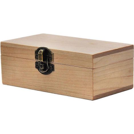 Boîte de rangement portable en bois de camphre pour fumeurs, outil pour cigarettes manuelles B (1/4)