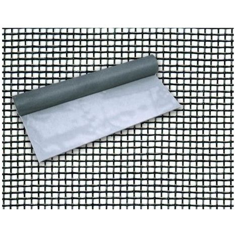 Rete Zanzariera in Fibra di Vetro 18X16 mm Altezza 60 cm Rotolo 30 mt Maurer (1/2)