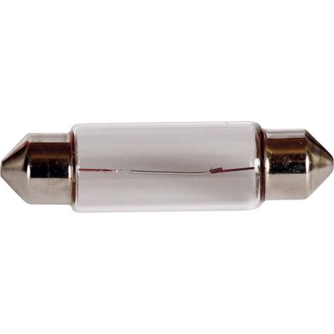 2 Ampoules Navettes T11x41 - 12V 10W 2800K - SV8.5D - C5W (1/2)