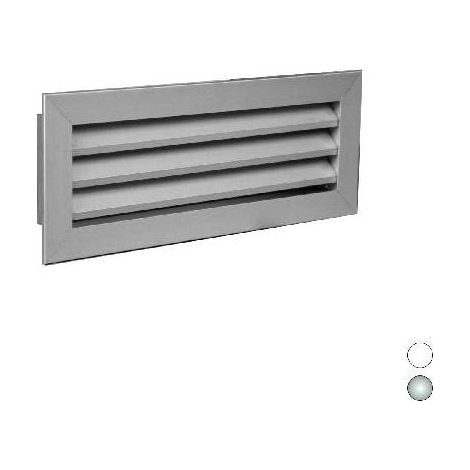GRIGLIA DI RIPRESA AD ALETTE FISSE Misura: All. anodizzato mm 500 x 300