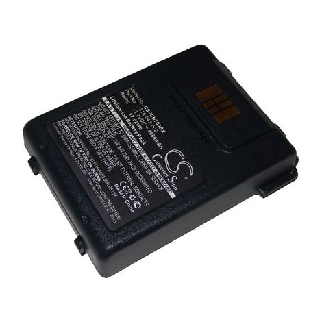 vhbw batteria compatibile con Intermec CN70, CN70e, CN75, CN75E lettore di codici a barre, POS (4600mAh, 3,7V, Li-Ion)
