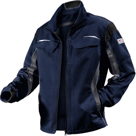 Kübler Pulsschlag Jacke 1324 dunkelblau/anthrazit Größe 44 (1/2)