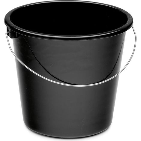 Cubo neutral 737100 capacidad 5 litros negro