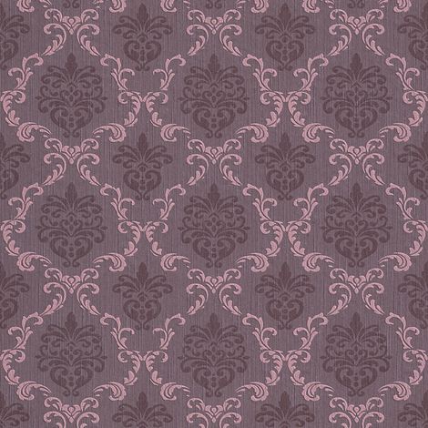 BRICOFLOR Papier peint baroque Tapisserie baroque Papier peint intissé Violet - 10,05 x 0,53 m (1/5)