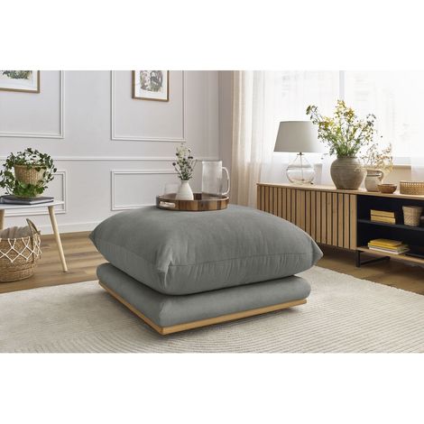 BOBOCHIC - Pouf ERNEST Gris foncé (1/5)