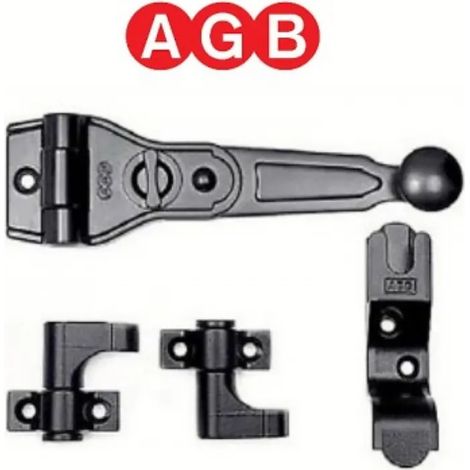 Kit Spagnoletta AGB Base Unica per 1-2 Ante H009031593 (1/2)