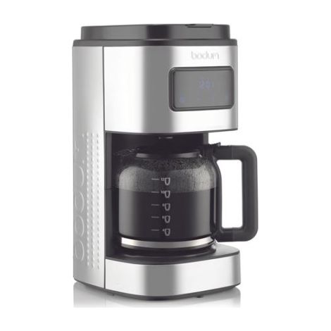 Cafetiere electrique Bodum Bistro 12095-16EURO 12 tasses Inox